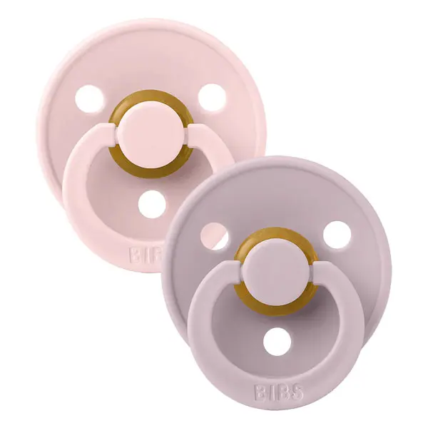 BIBS 02 SUCETTES PACIFIER BLOSSOM DUSKY LILAC SIZE 2