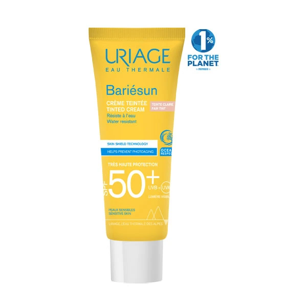URIAGE BARIESUN CREME SOLAIRE TEINTEE CLAIRE SPF50+ 50ML