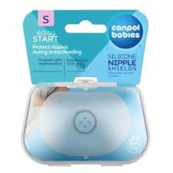 CANPOL BABIES Protections Mamelon Silicone Easystart S - 18/602